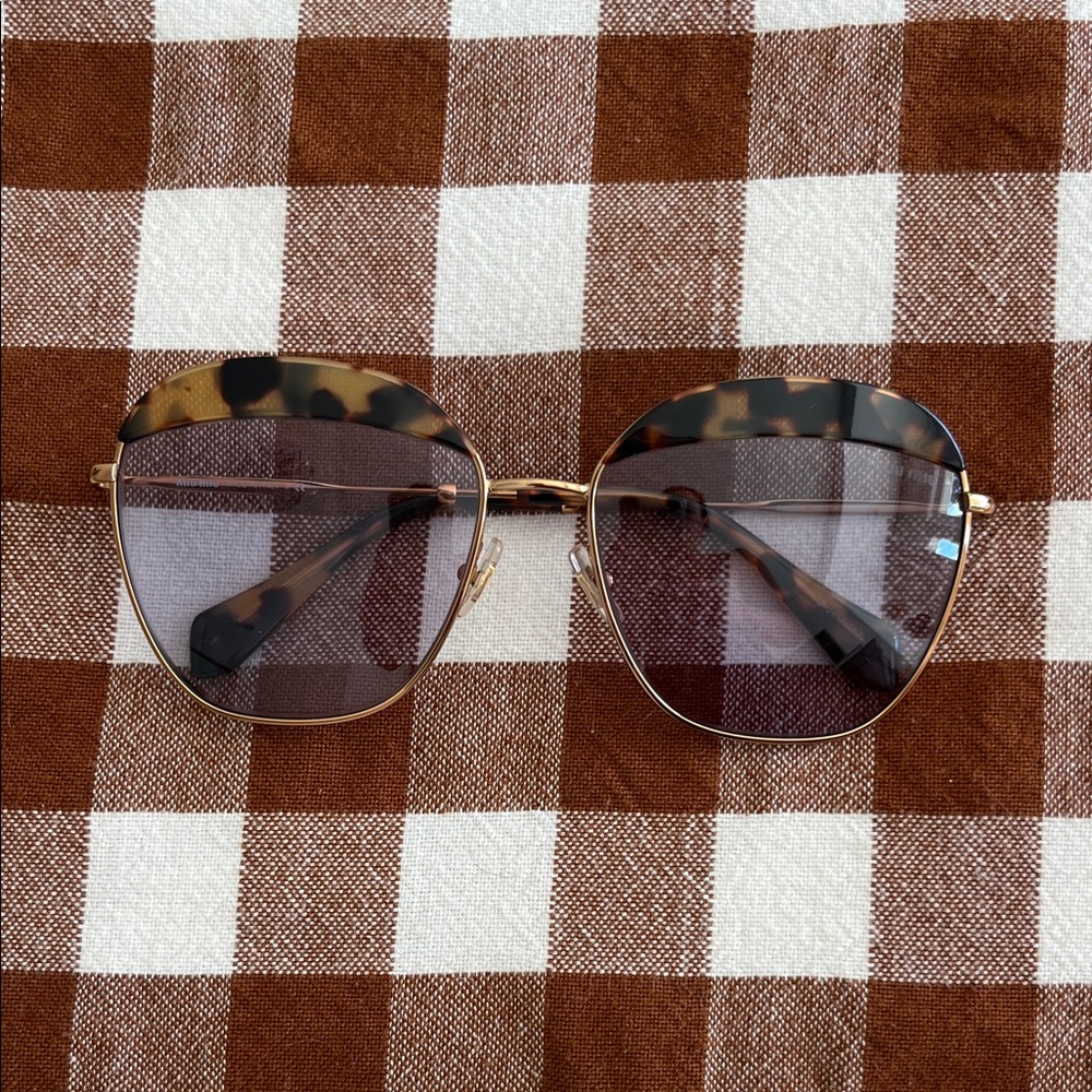 Miu Miu Tortoise Sunglasses
